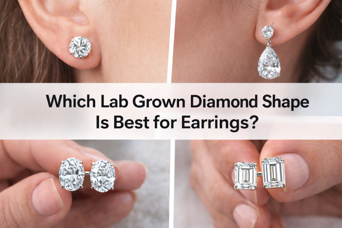 Which Lab Grown Diamond Shape Is Best for Earrings?