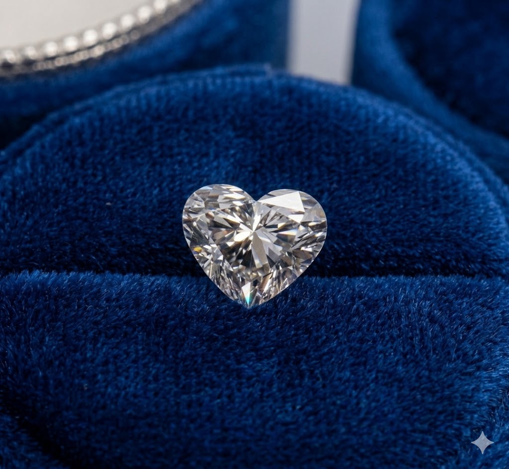 Heart Cut Lab Grown Diamond | IGI Certified D-F VVS Loose Stone (0.50-6 Ct)
