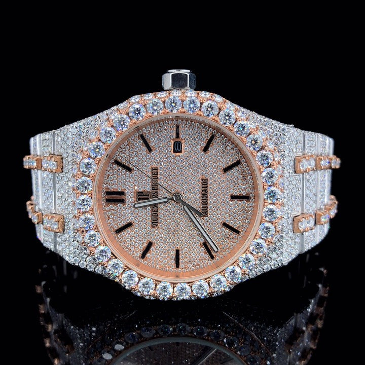 Real VVS Moissanite Diamond Watch