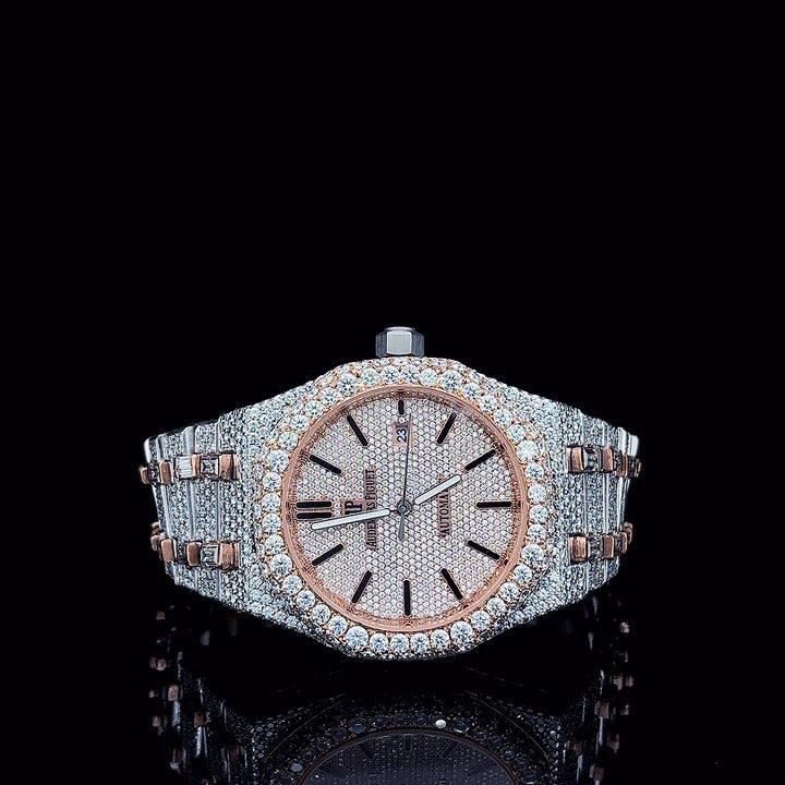 Men's Luxury Fully Iced out VVS Watch