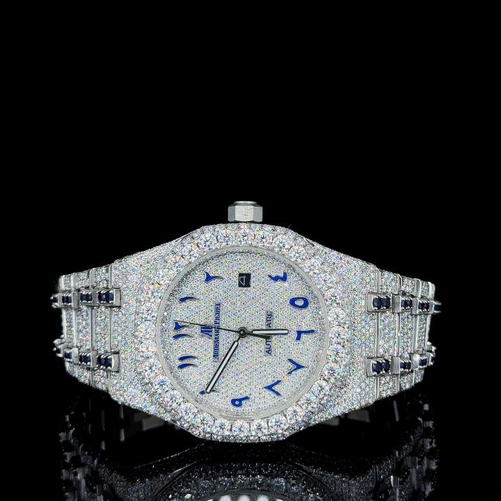 Iced Out Automatic Movement Wrist Watch