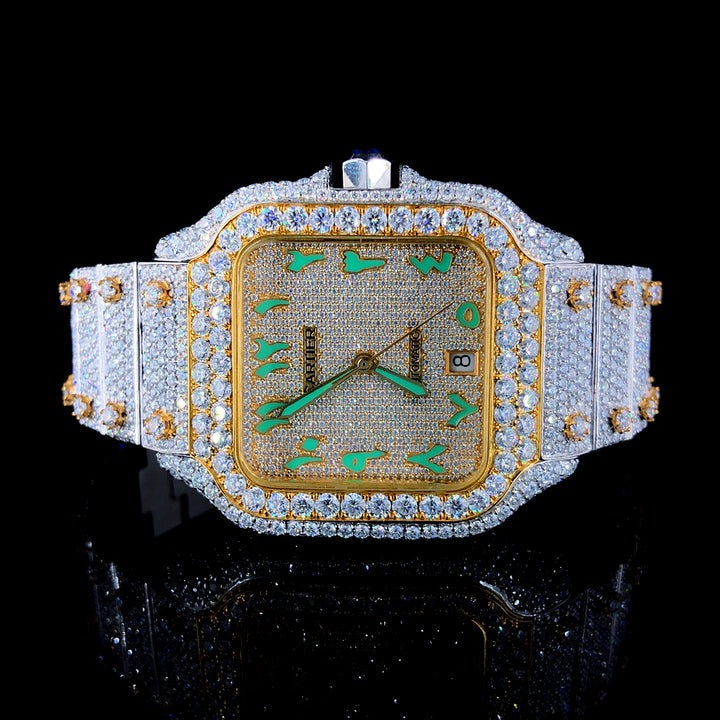 Handcrafted Moissanite Watch