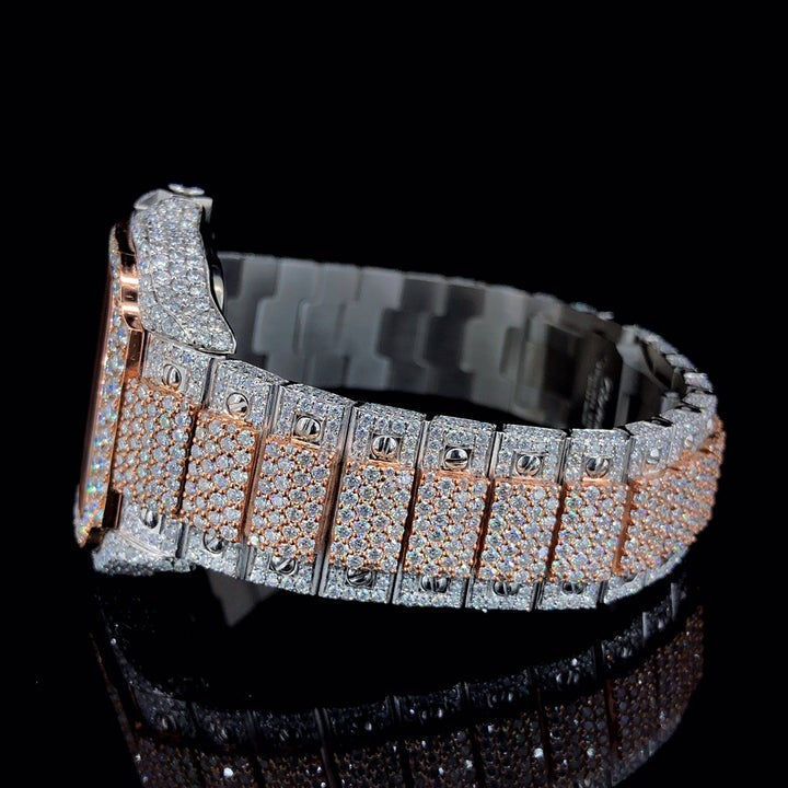 Rose Gold Radiance Arabic Diamond Watch