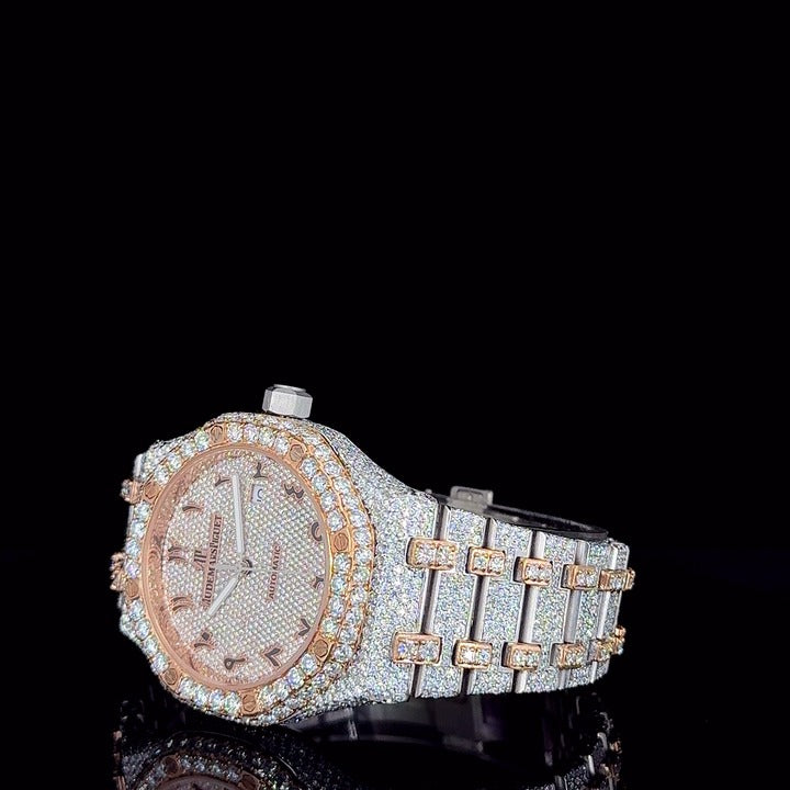 VVS1 White Moissanite Diamond Watch