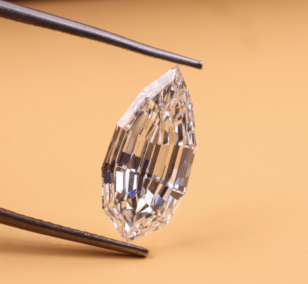 Step Pear Cut Lab Grown | IGI Certified |1.00-6.00 CT