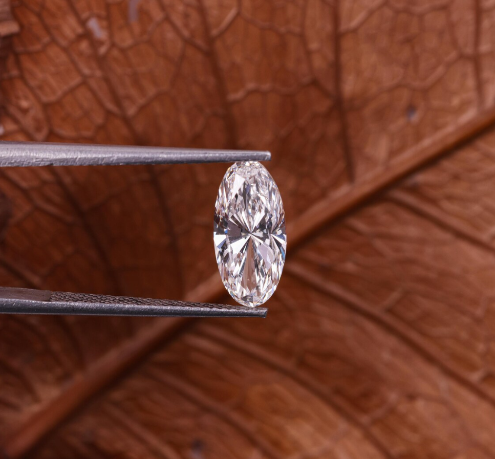 Brilliant Moval Cut Lab Grown | IGI Certified | 0.50-6 CT