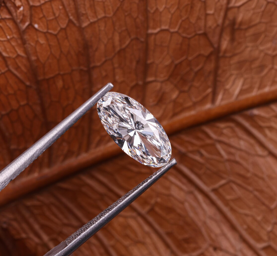 Brilliant Moval Cut Lab Grown | IGI Certified | 0.50-6 CT