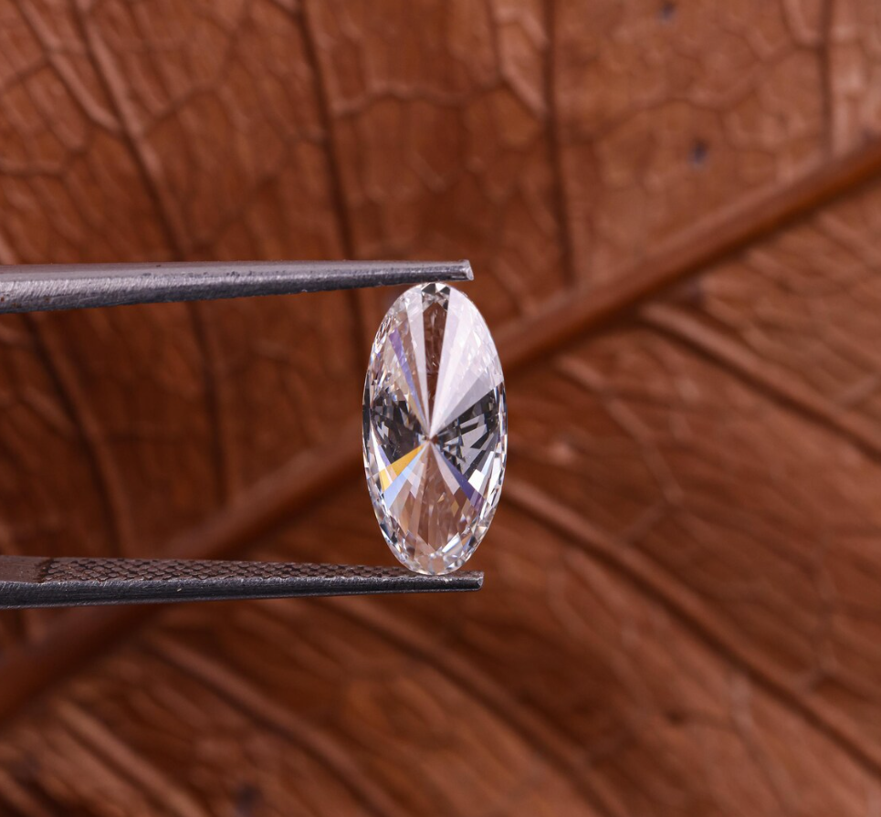 Brilliant Moval Cut Lab Grown | IGI Certified | 0.50-6 CT