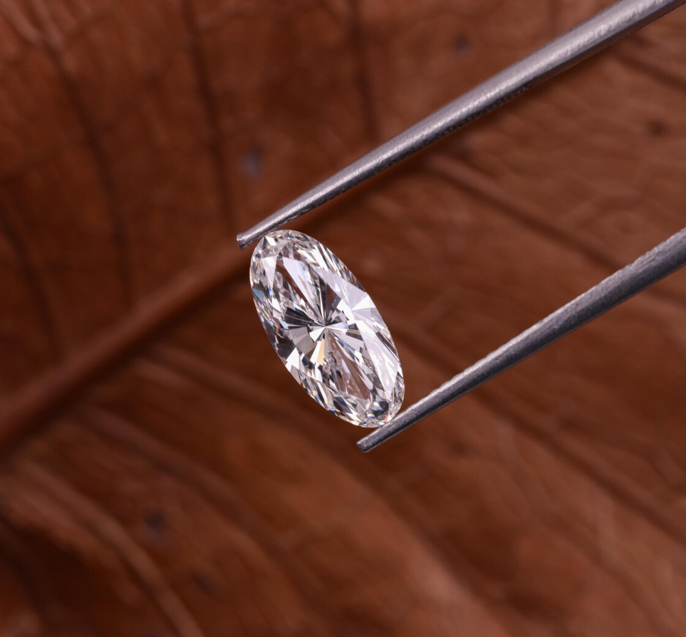 Brilliant Moval Cut Lab Grown | IGI Certified | 0.50-6 CT
