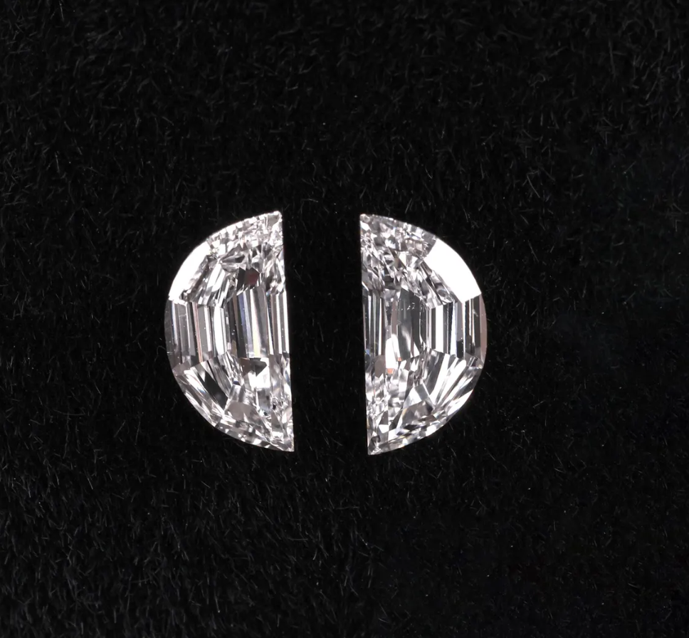 Haif Moon Cut Lab Grown | IGI Certified | 0.50-6 CT