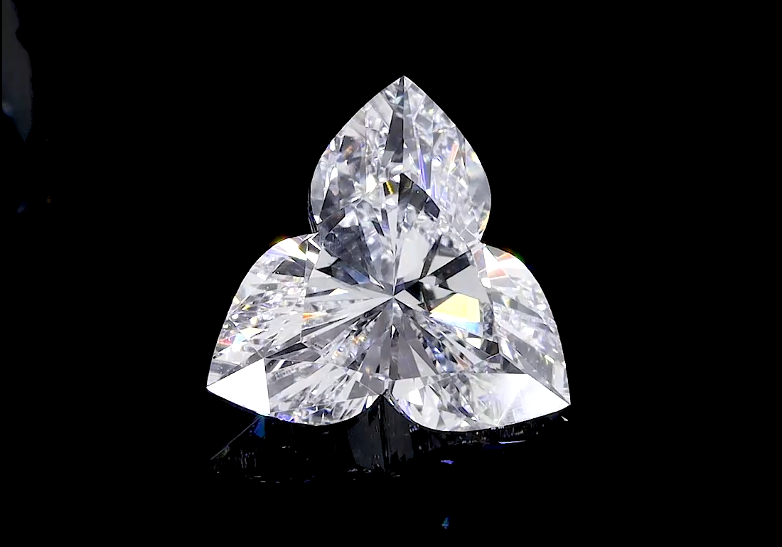 Lotus Lab Grown Diamond | IGI Certified Diamond | Sacred Lotus Symbol Diamond for Custom Jewelry