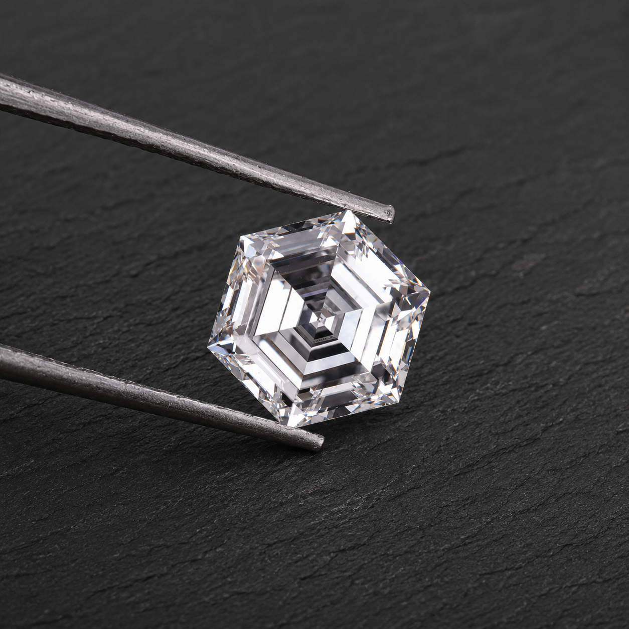 Hexagon Cut Lab Grown | IGI Certified | 0.50-6 CT