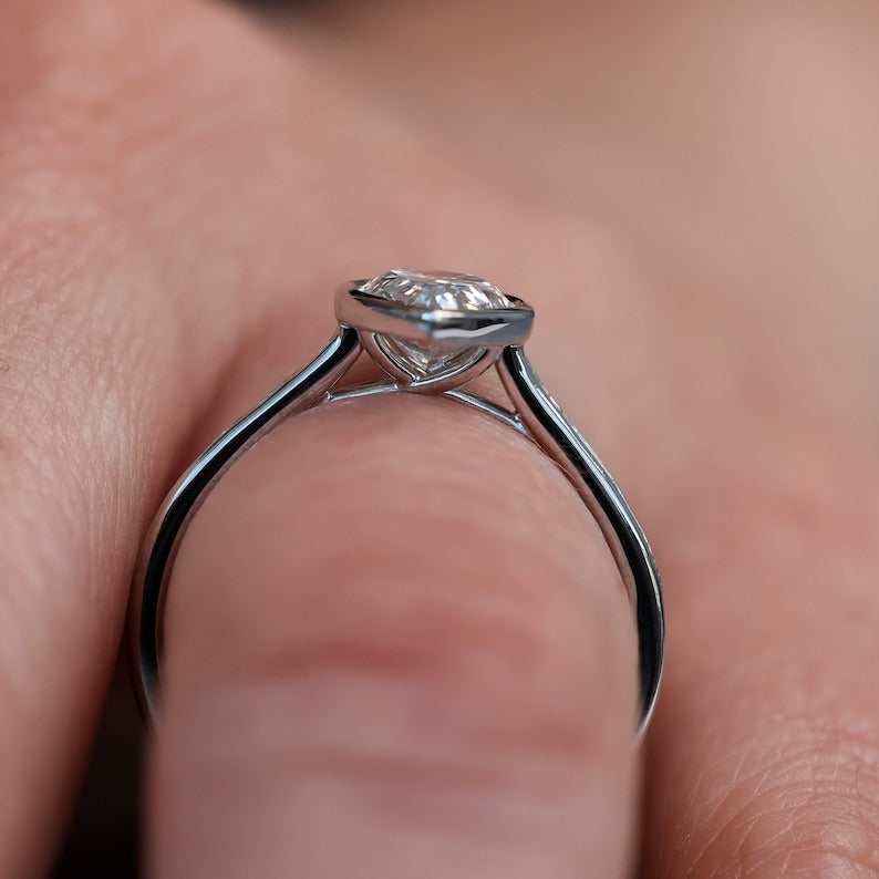 Pear Diamond Engagement Ring