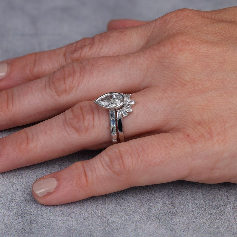 Pear Diamond Engagement Ring