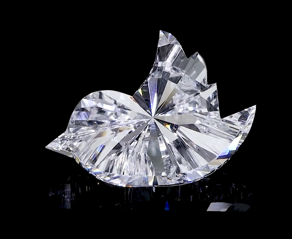 Sparrow-shaped Lab Grown Diamond, Bird Shape Lab Created Diamond, 1.00 to 5.00 Carat Loose Diamond For Ring Pendant Earrings, Gift For Bird Lover