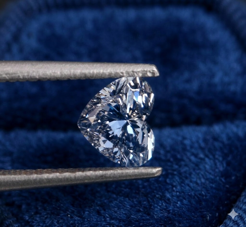 Heart Cut Lab Grown Diamond | IGI Certified D-F VVS Loose Stone (0.50-6 Ct)