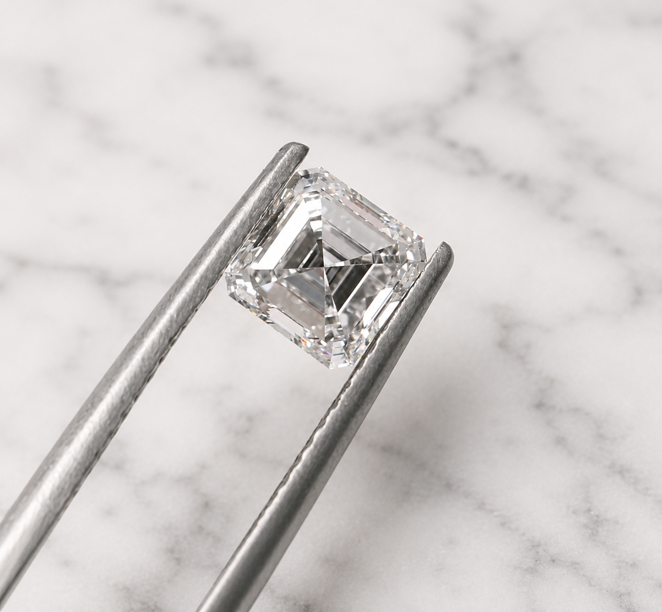 Royal Asscher Cut Lab-Grown Diamond | 3 Carat Loose Stone (IGI Certified)