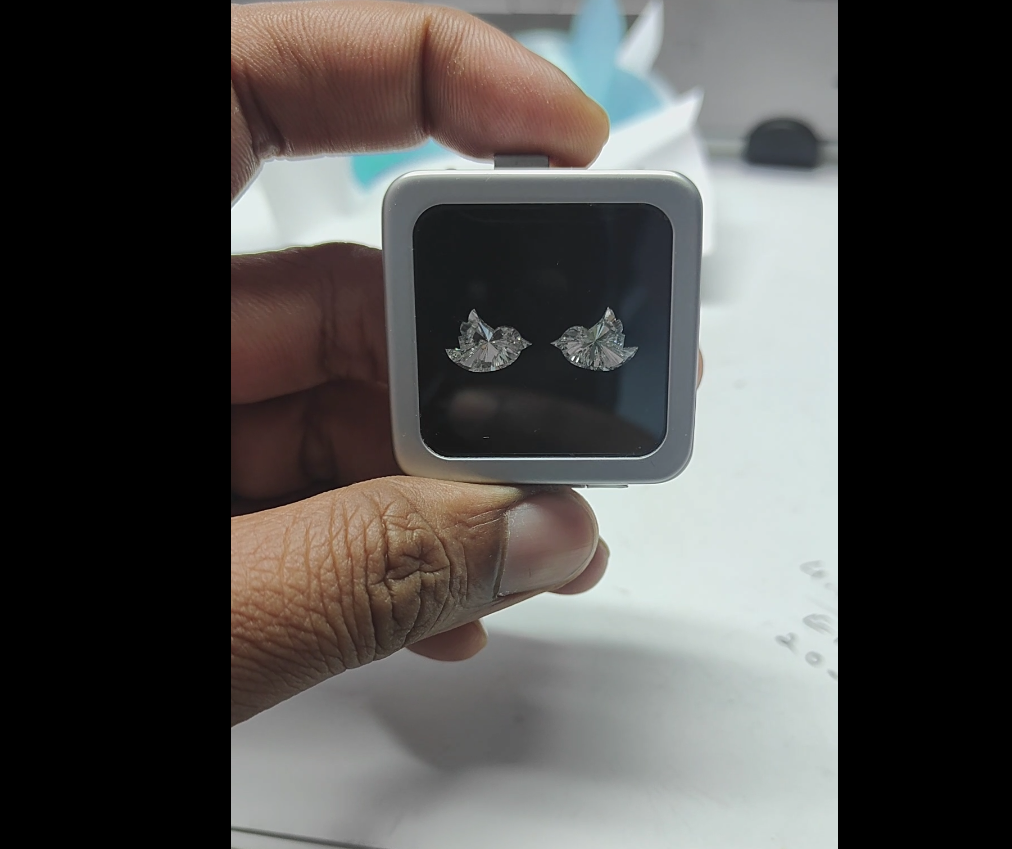Sparrow-shaped Lab Grown Diamond, Bird Shape Lab Created Diamond, 1.00 to 5.00 Carat Loose Diamond For Ring Pendant Earrings, Gift For Bird Lover