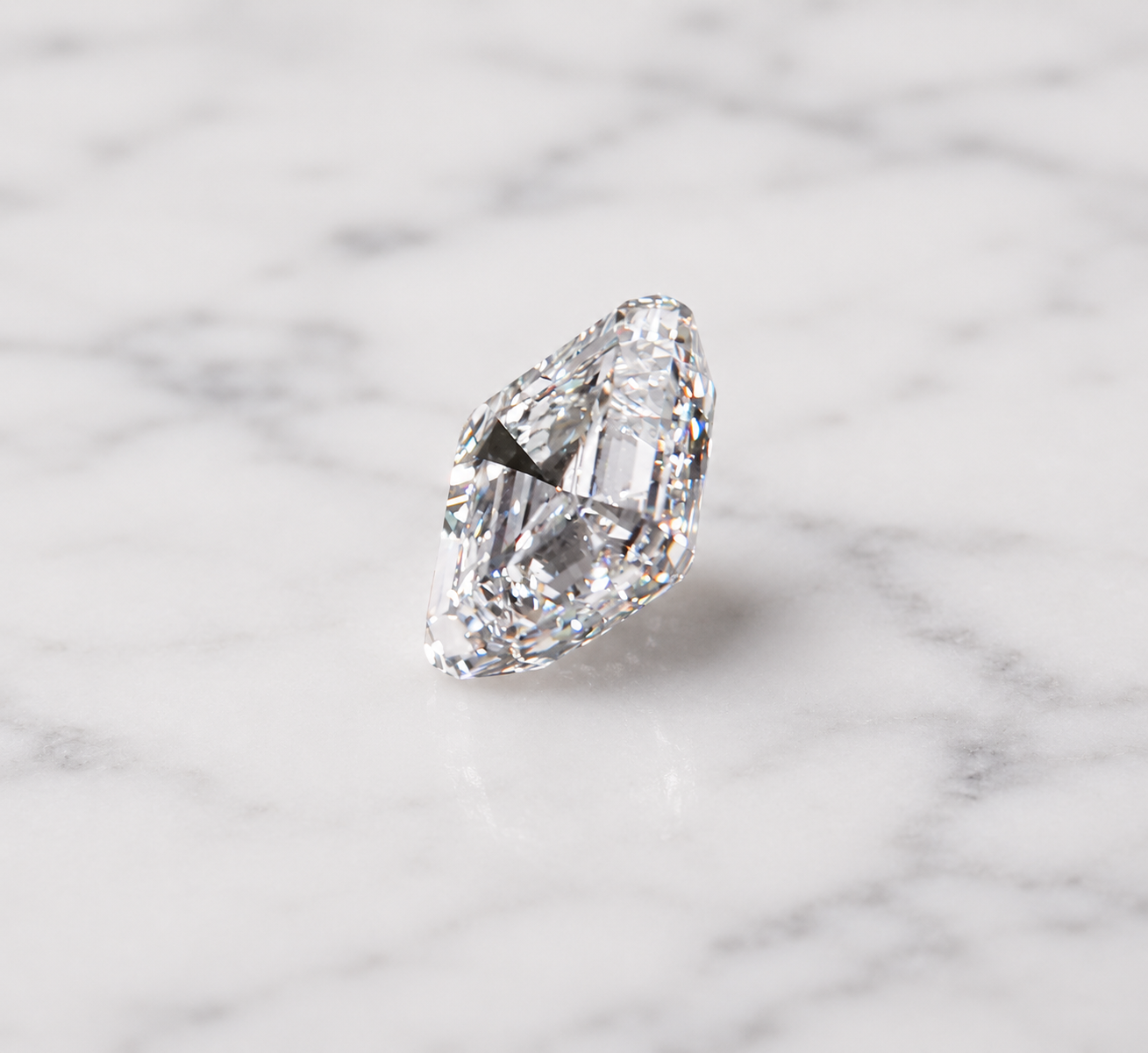 Royal Asscher Cut Lab-Grown Diamond | 3 Carat Loose Stone (IGI Certified)