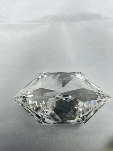 4 CT Dutch Marquise Cut Lab Grown Diamond Ring IGI Certified | Three Stone Engagement Ring with 1.50 CT Lab Grown Emerald Cut Side Diamonds