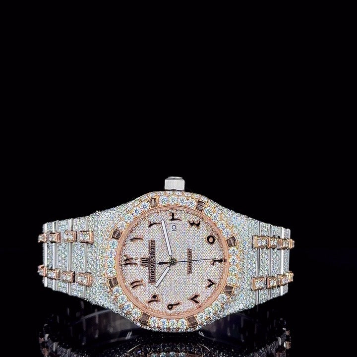 VVS1 White Moissanite Diamond Watch