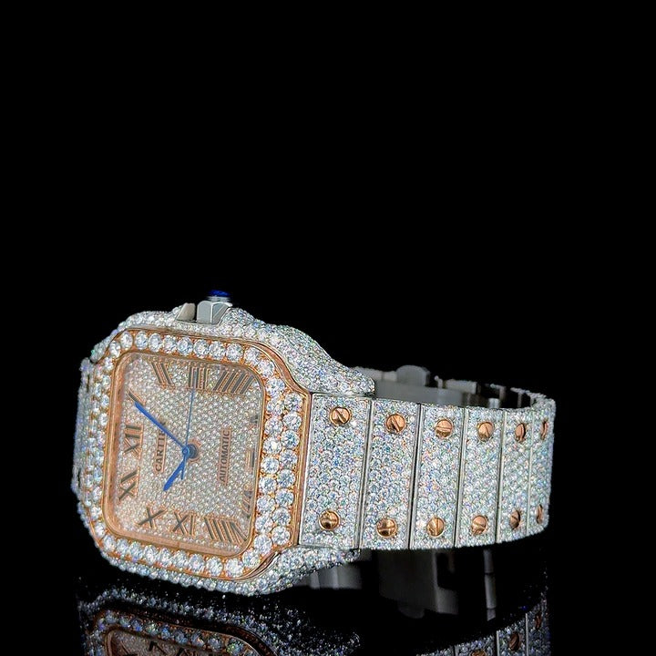 CVD Lab Grown Diamond & Moissanite Watch for Men