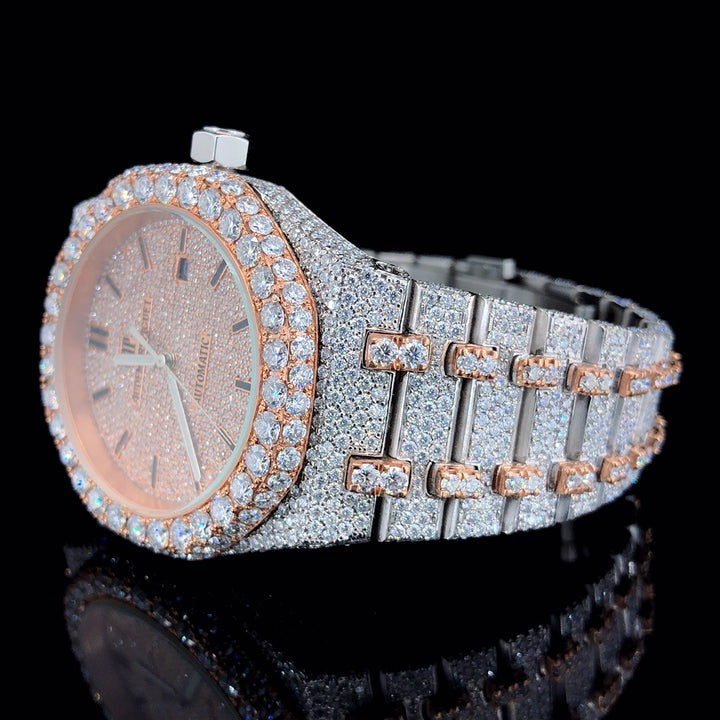 Real VVS Moissanite Diamond Watch