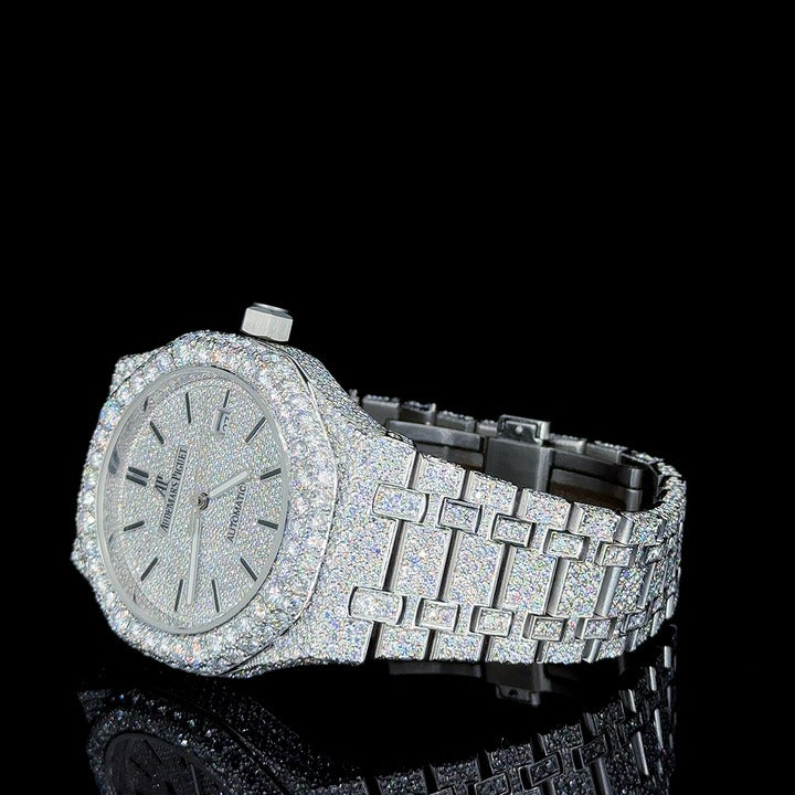 Real VVS Moissanite Diamond Watch