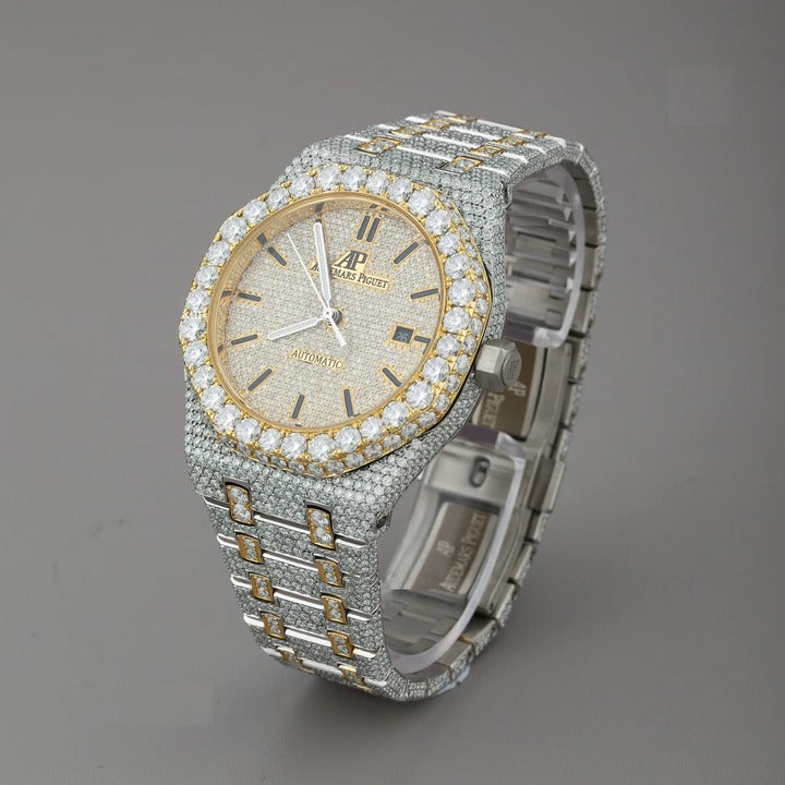 Men's Luxury Fully Iced out VVS Watch