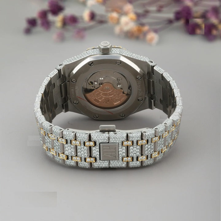Men's Luxury Fully Iced out VVS Watch