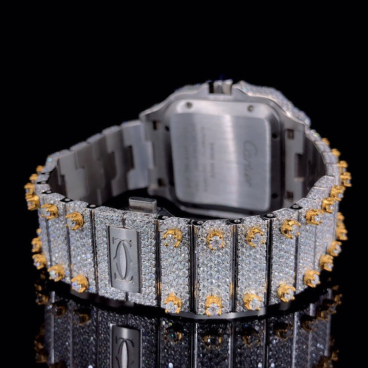 Iced Out VVS Moissanite Diamond Watch