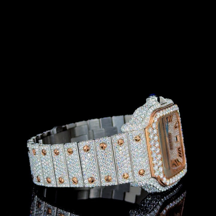 CVD Lab Grown Diamond & Moissanite Watch for Men
