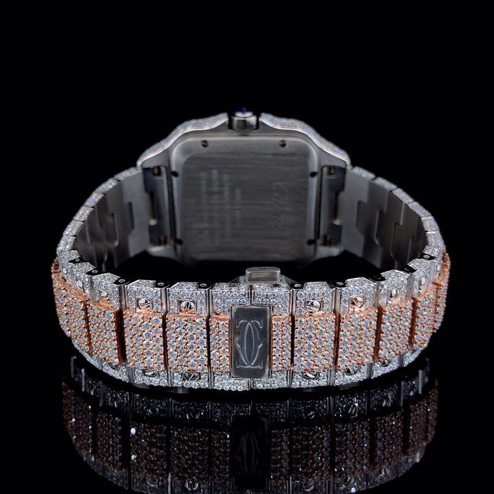 Rose Gold Radiance Arabic Diamond Watch