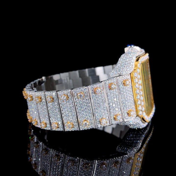 Handcrafted Moissanite Watch