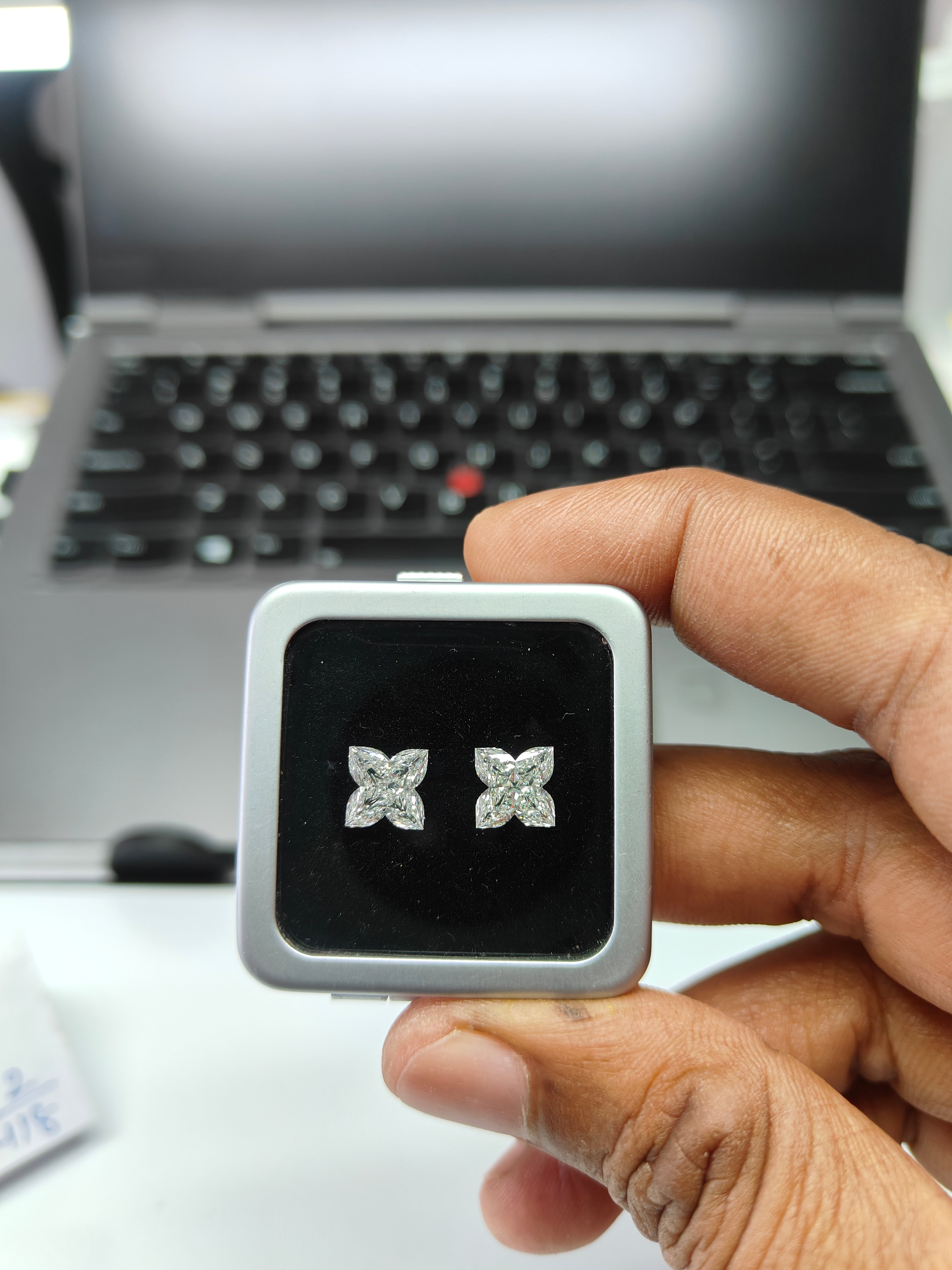 Lily  Flower Cut Lab Grown | IGI Certified |1.00 To 6.00 CT