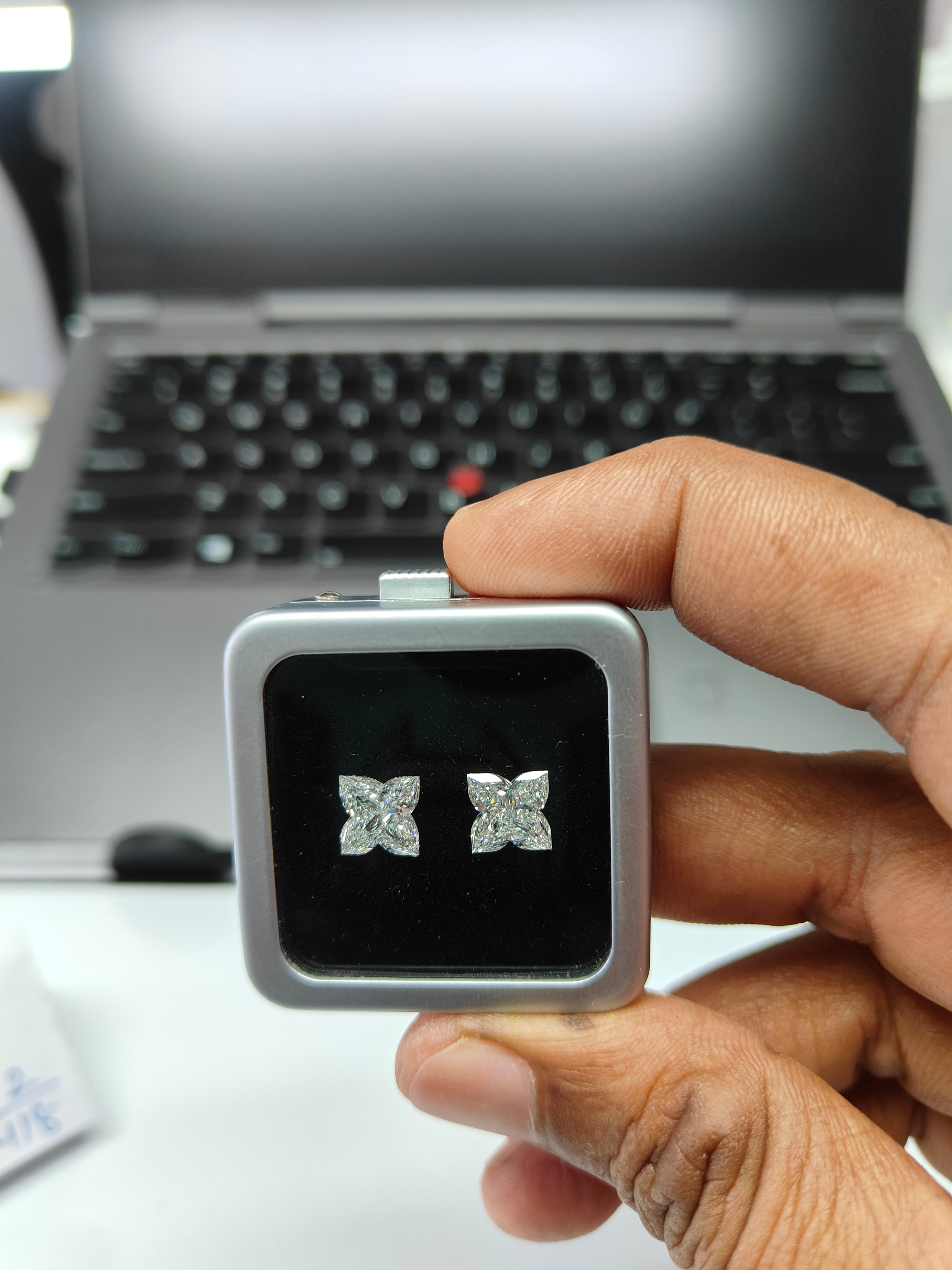 Lily  Flower Cut Lab Grown | IGI Certified |1.00 To 6.00 CT