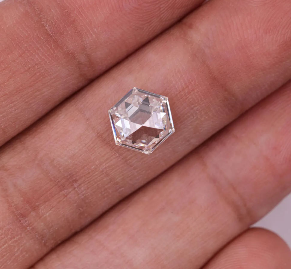 Hexagon Cut Lab Grown | IGI Certified | 0.50-6 CT