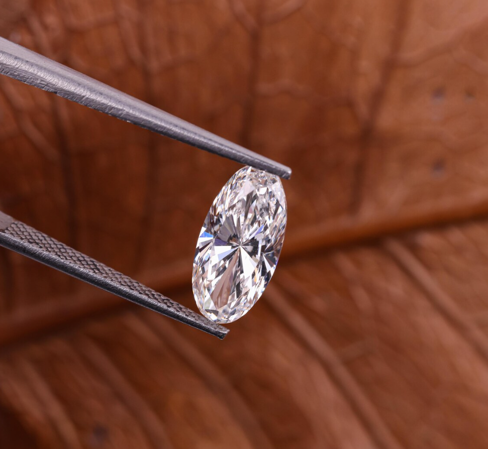 Brilliant Moval Cut Lab Grown | IGI Certified | 0.50-6 CT
