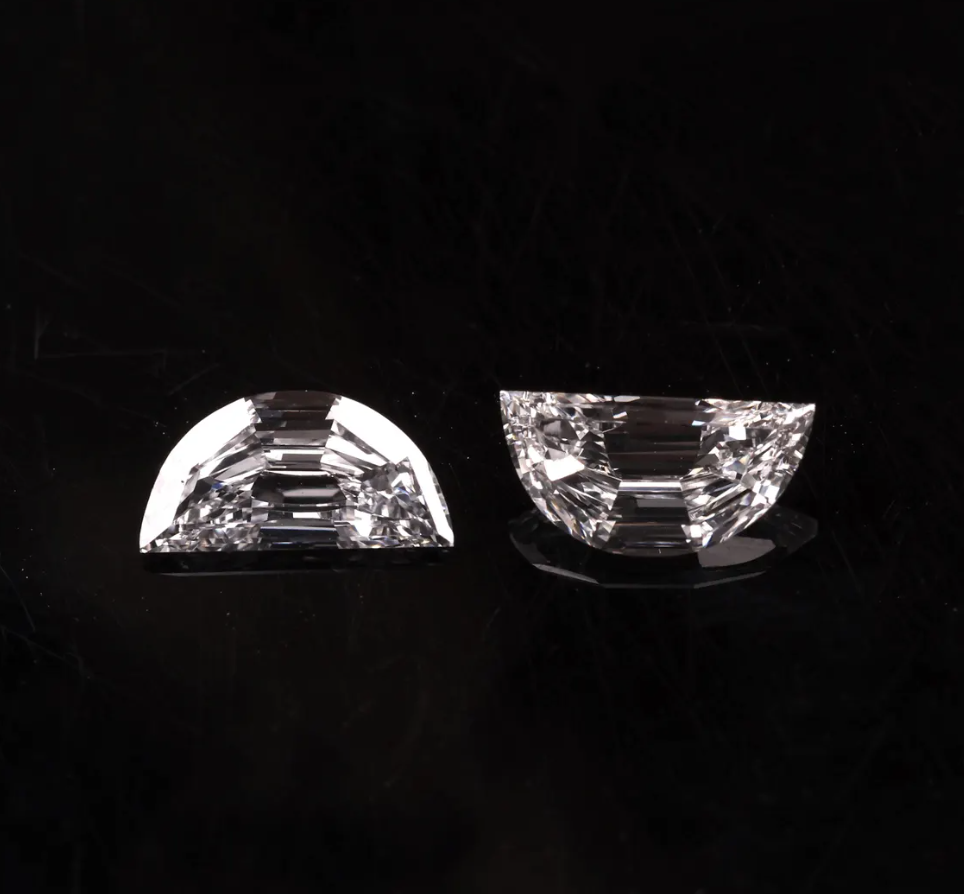 Haif Moon Cut Lab Grown | IGI Certified | 0.50-6 CT