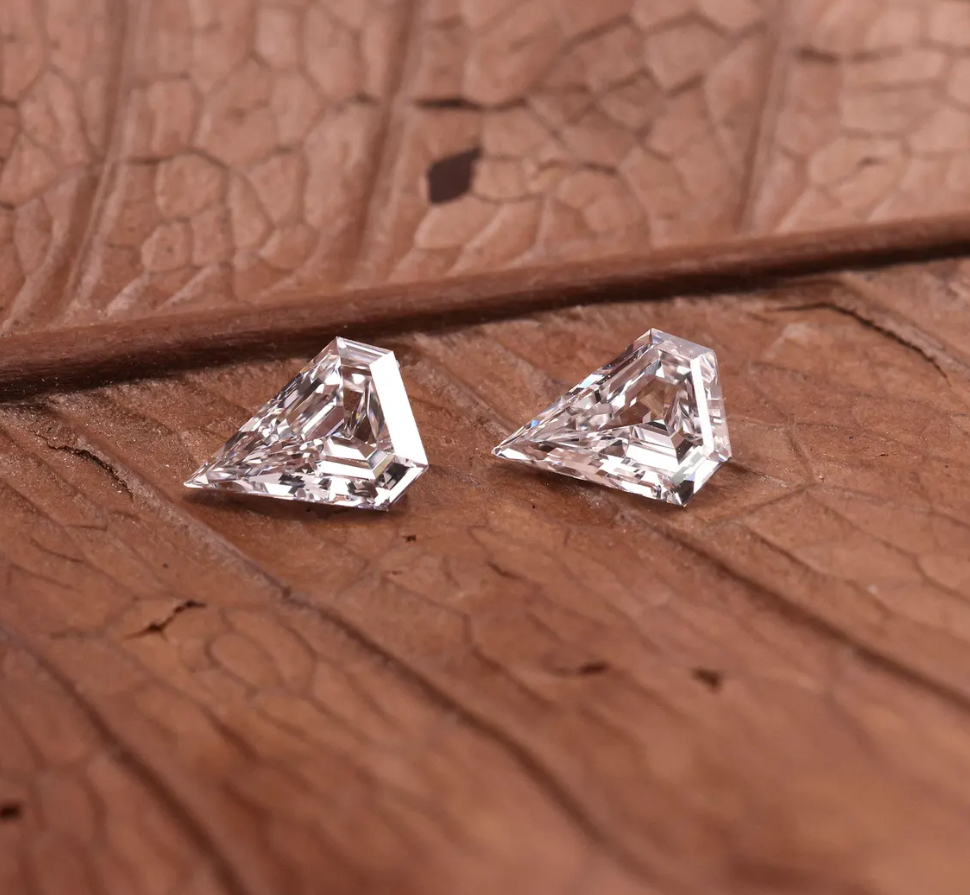 Shield Cut Lab Grown | IGI Certified | 0.50-6 CT