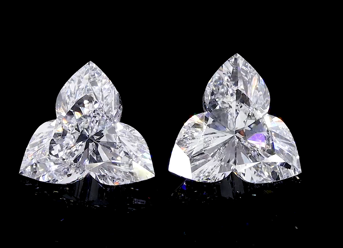 Lotus Lab Grown Diamond | IGI Certified Diamond | Sacred Lotus Symbol Diamond for Custom Jewelry
