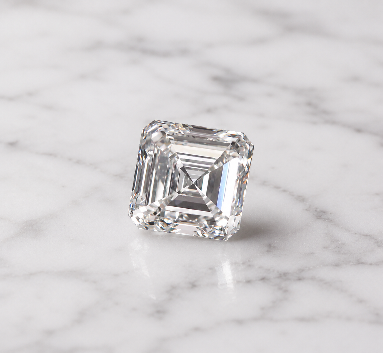 Royal Asscher Cut Lab-Grown Diamond | 3 Carat Loose Stone (IGI Certified)