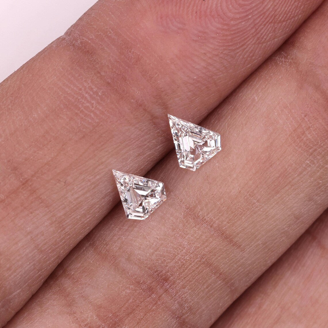 Shield Cut Lab Grown | IGI Certified | 0.50-6 CT
